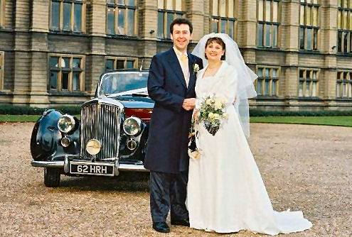 Andrew and Sarah-Jane. Doncaster-England, 2002